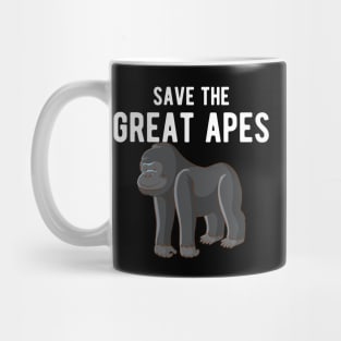 Great Ape - Save great apes Mug